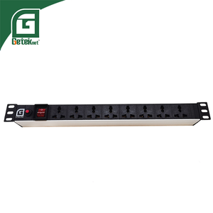 GETEKnet OEM ODM 광 회선 터미널 랙 마운트 PDU 64a 63a 16 24 포트 IEC C13 16a 관리형 데이터 센터 랙 공급업체