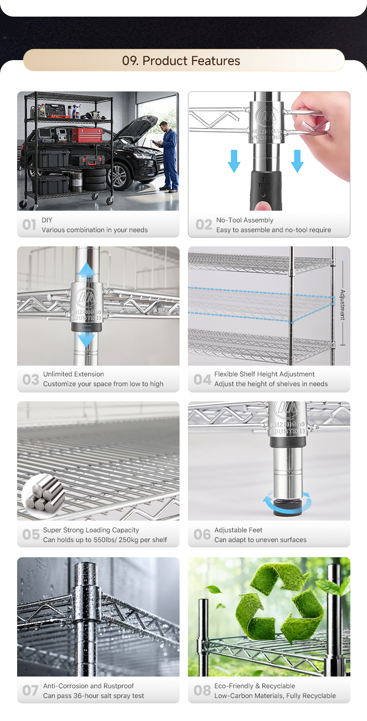 Comprehensive Shelving System