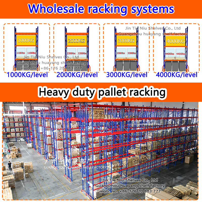 적층형 보관 랙, 팔레트 랙 시스템, 창고 장비, 1000kg, 2000kg, 3000kg (파운드/톤)