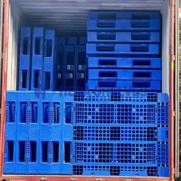 랙 적재 전용 스틸 및 플라스틱 파렛트