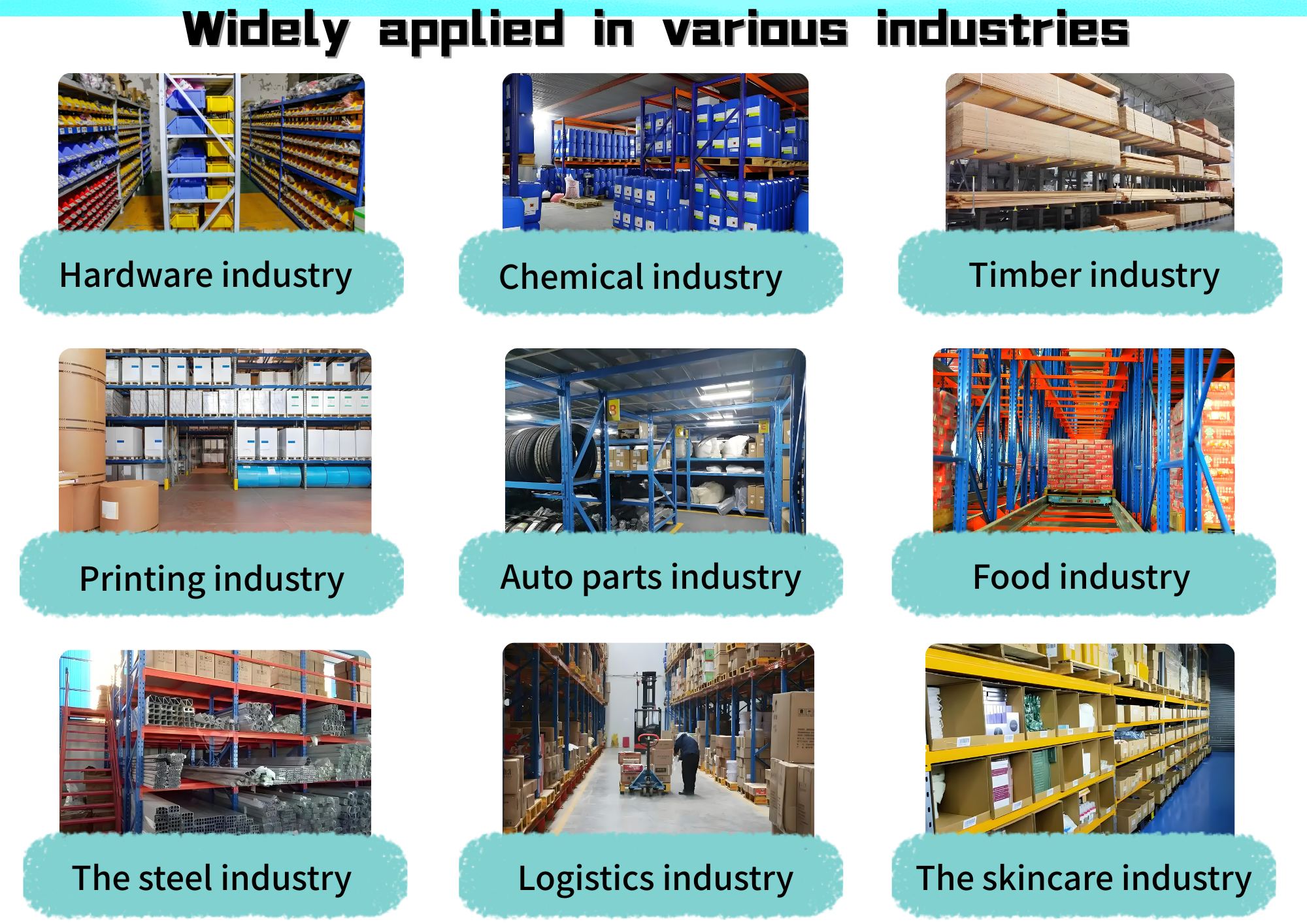 Gravity Pallet Racking Detail
