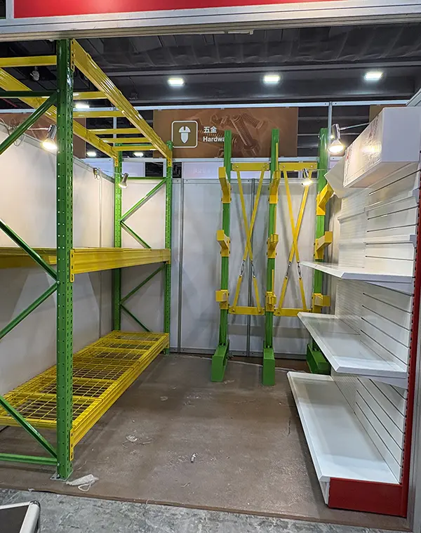 HEDA Shelves 전시장 부스 전경