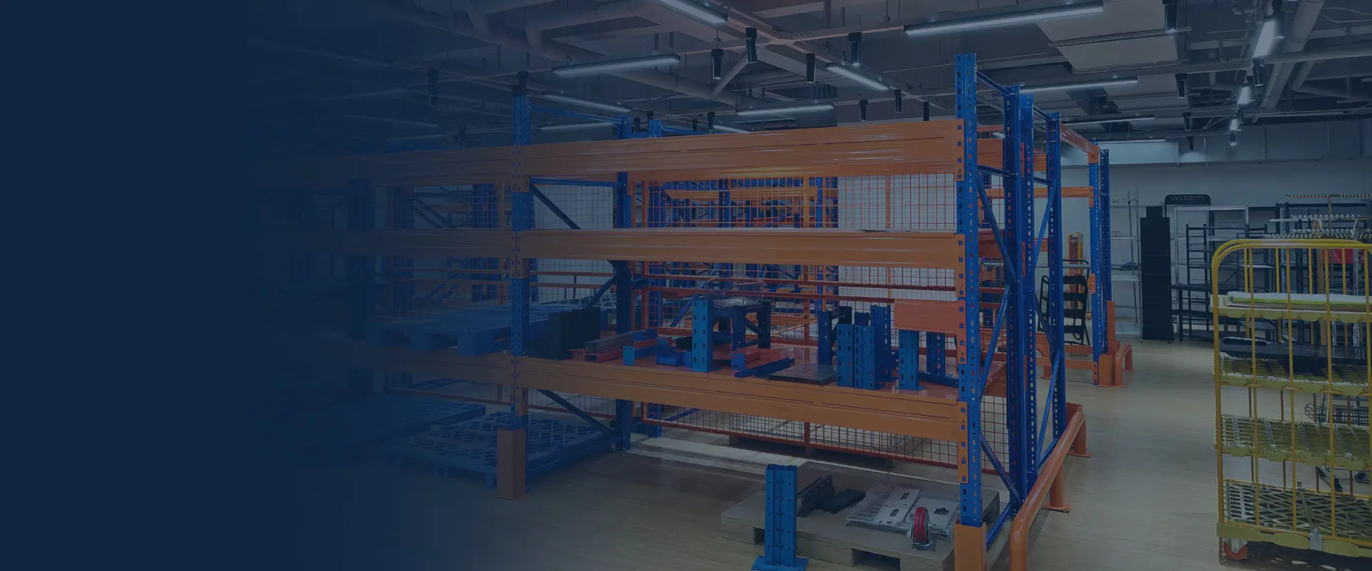 Guangzhou Heda Shelves Co., Ltd. 공장 내부 제조 라인 전경