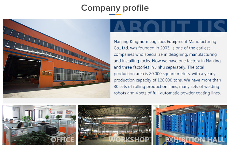 Heavy Duty Push Back Rack Stacking System Industrial Metal Rack Storage Equipment Warehouse Rack