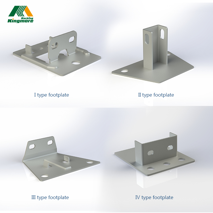 industrial galvanized steel rack heavy duty pallet racking system VNA/double deep high density warehouse storage racks
